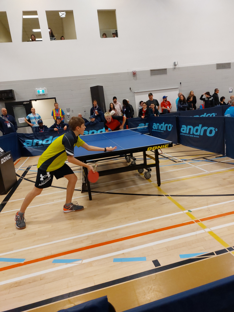 Finale régionale des Jeux du Québec Tennis de table Loisir Sport